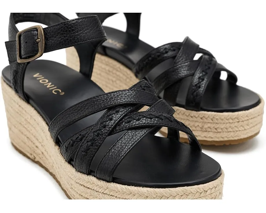 Сандалии VIONIC Dana на платформе с технологией VIO MOTION и клиновидным каблуком