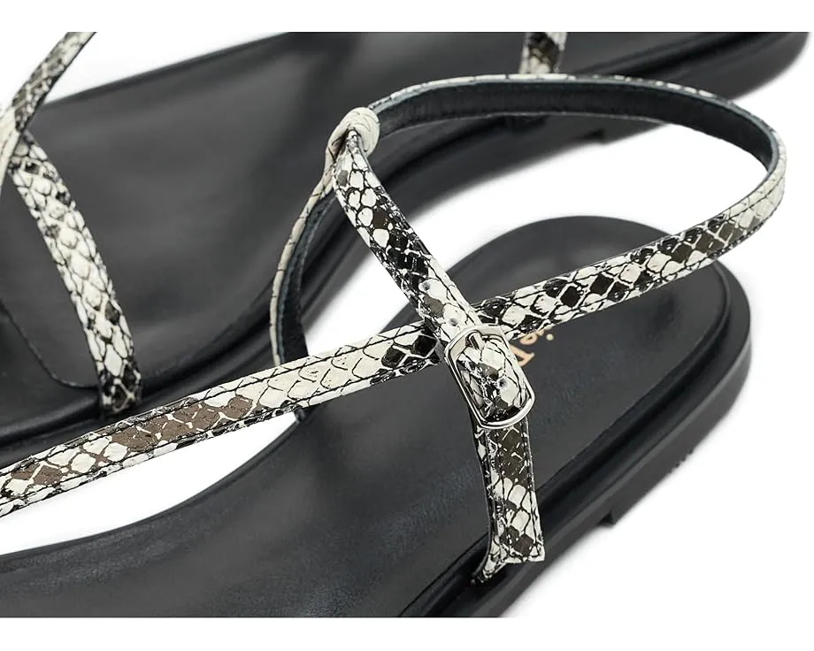 Кожаные сандалии Maxy Flat на плоской подошве от Amie Rafa