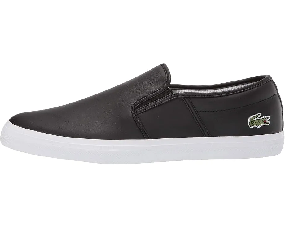 Кроссовки Tatalya из кожи с вышитым крокодилом Lacoste