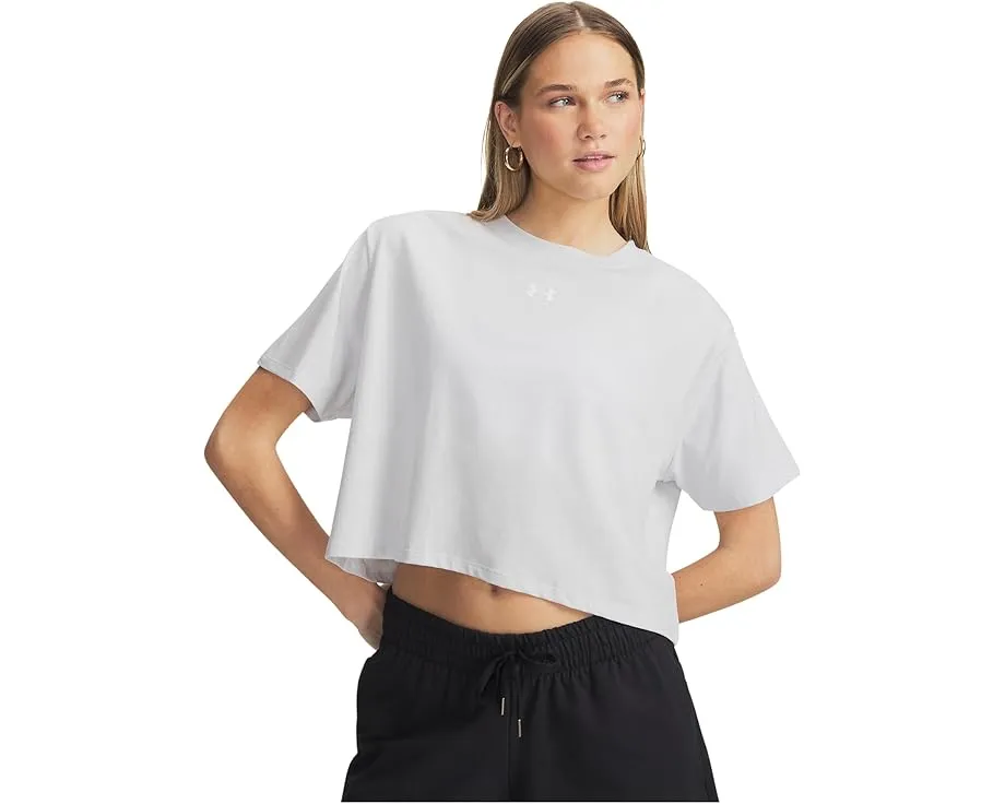 Футболка Under Armour Rival Boxy Tee Solid свободного кроя