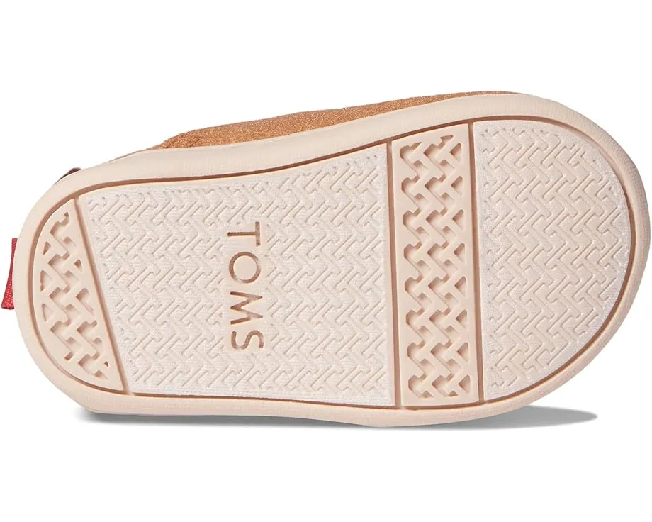 Детские лоферы TOMS Felt Pound Puppy с мордочкой щенка на липучке
