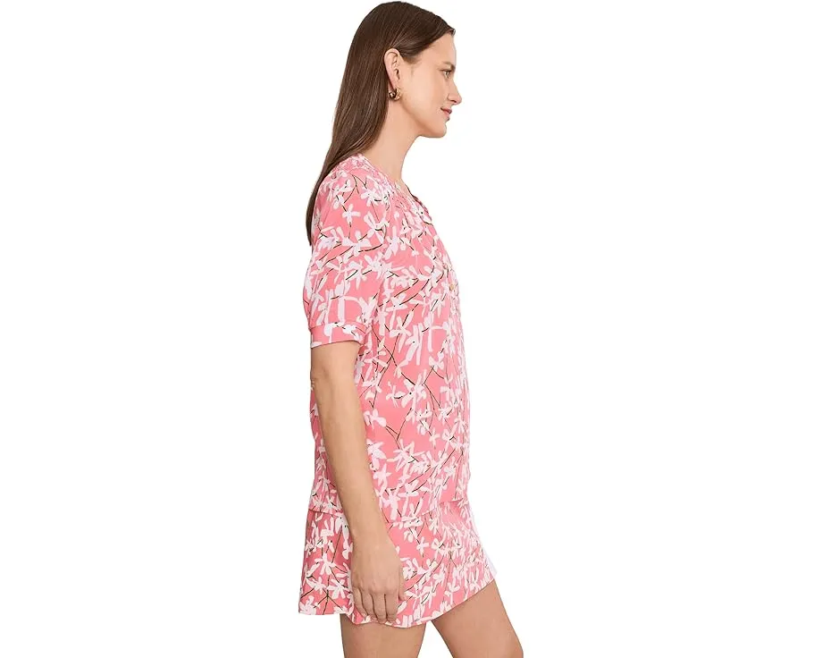 Топ Lilly Pulitzer с коротким рукавом Elsa из шелка