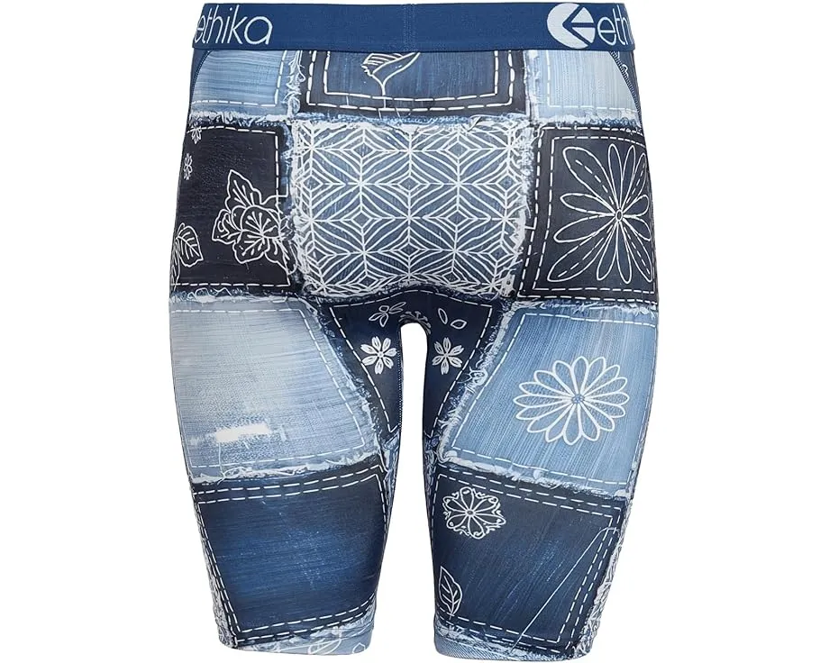 Трусы мужские ethika BMR Sashiko c двумя карманами, синие