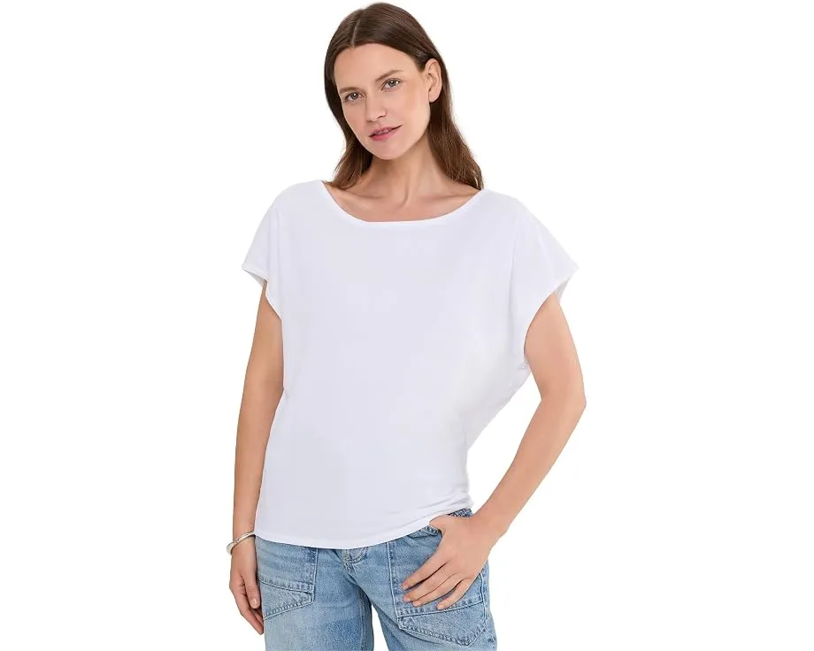Футболка We The Free Peggy Tee от Free People бежевая