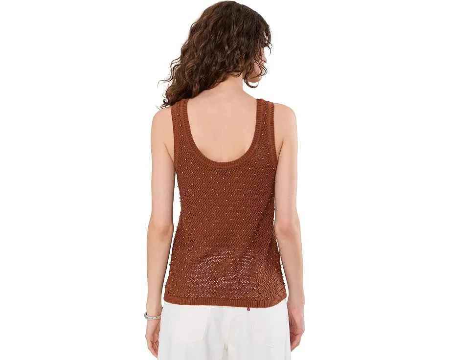 Топ Sanctuary Dune Studded Tank с блестками