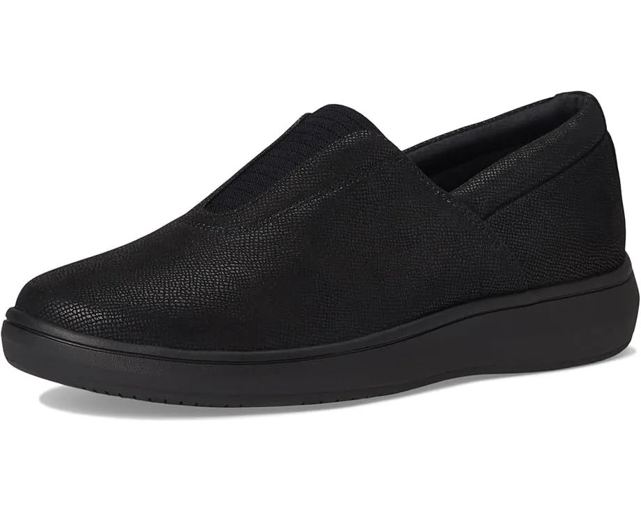 Слипоны Clarks Breezesky Ria с текстильным верхом и пеной Cushion Soft