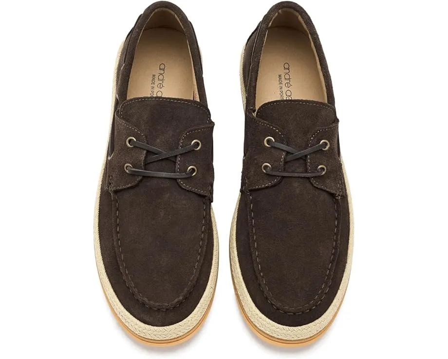 Лоферы Allen из замши с регулируемой шнуровкой