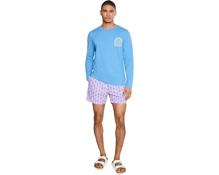 Толстовка Chubbies The Sunny Tomorrow с защитой UPF 50+ и влагоотводящей тканью