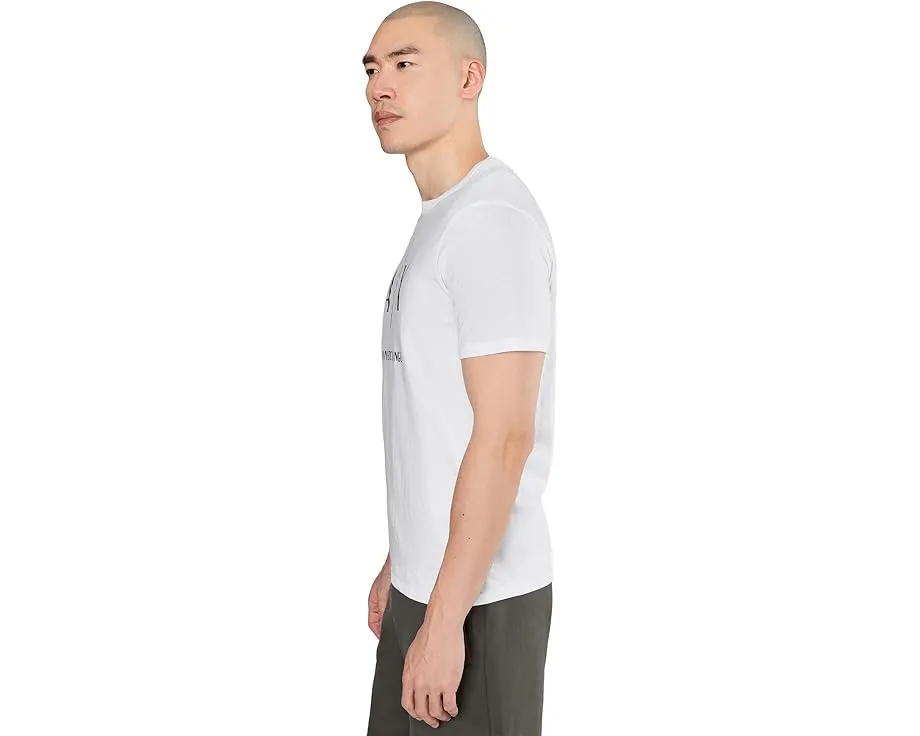 Armani Exchange Футболка из хлопкового джерси приталенного кроя