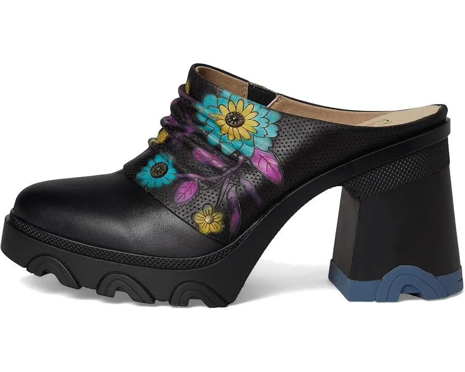 L'Artiste by Spring Step Туфли Chemistry с ручной росписью и квадратным каблуком