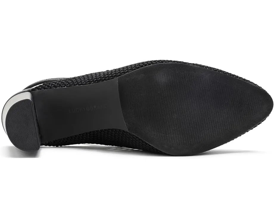 Туфли Lucky Brand Melony на высоком каблуке с открытой пяткой и плетением