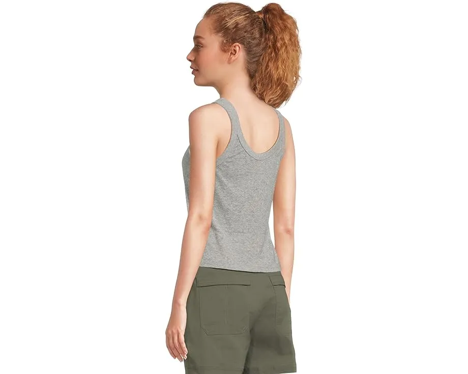 Prana Топ Cozy Up Scoop с круглым вырезом и риббингом из конопли