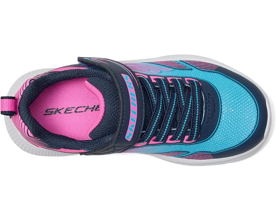 SKECHERS KIDS Microspec Advance Oasis Point детские кроссовки с 3D принтом и застежкой на липучке