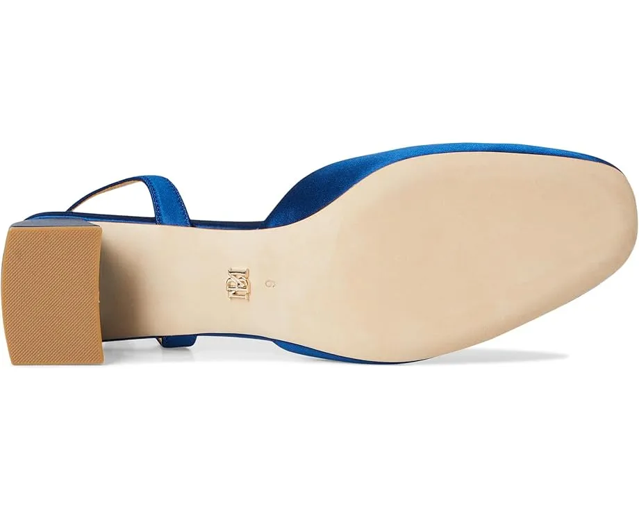 Босоножки Badgley Mischka Vivia на квадратном каблуке с ремешком на щиколотке и кристаллами