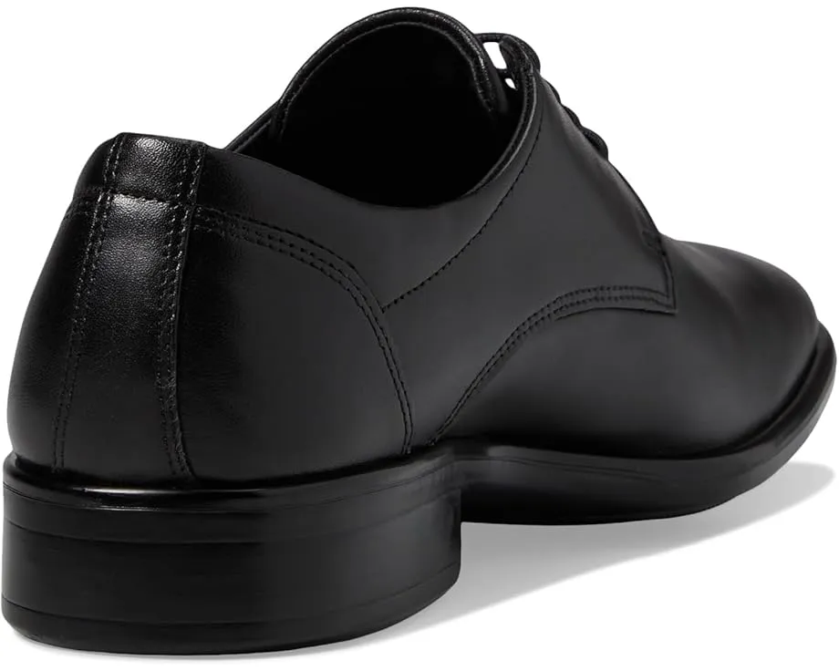 Туфли дерби ECCO Citytray Plain Toe Tie из цельнозерновой кожи