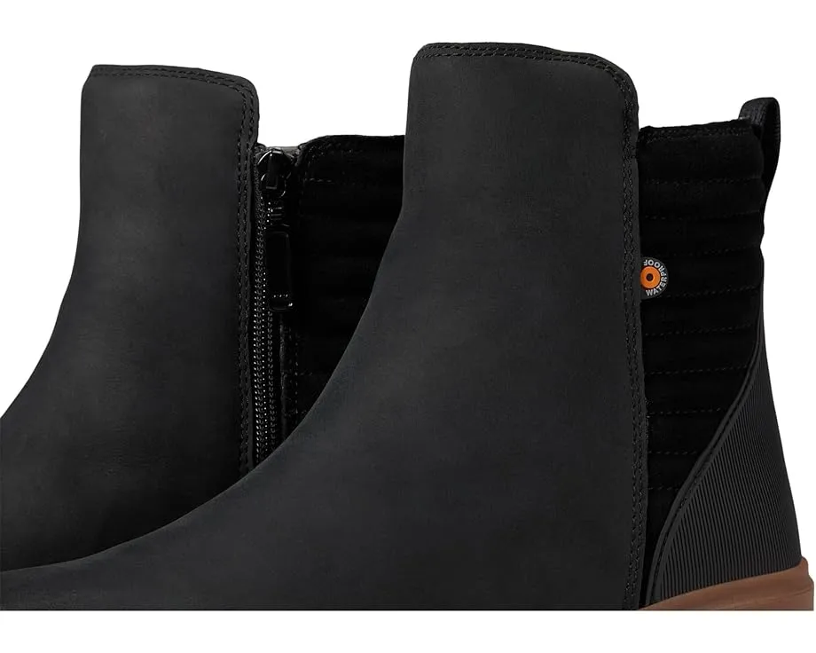 Ботинки Bogs Holly Zip Leather II из золотосертифицированной кожи с защитой от влаги