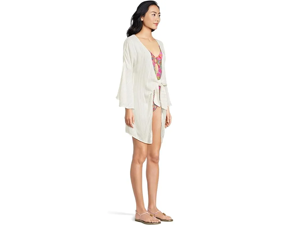 Туника-парео BECCA Radiance с глубоким вырезом и завязкой спереди