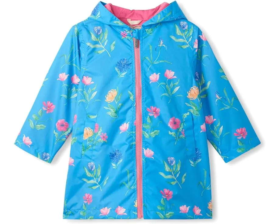 Куртка Hatley Kids Hyper Real Floral расклешенная с капюшоном