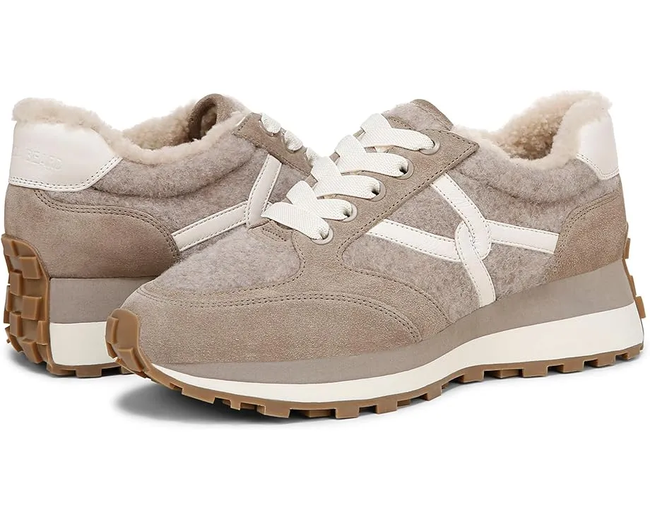 Ботинки Veronica Beard Valentina 3 с клиновидным каблуком и меховой отделкой