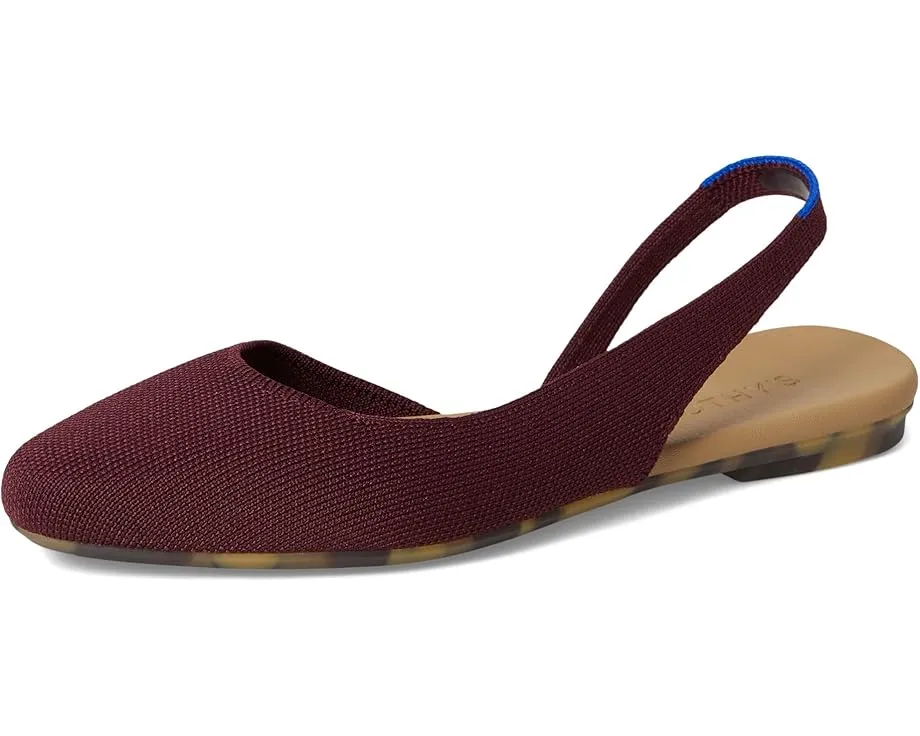 Туфли Rothy's The Almond Slingback с миндалевидным носком и ремешком на пятке