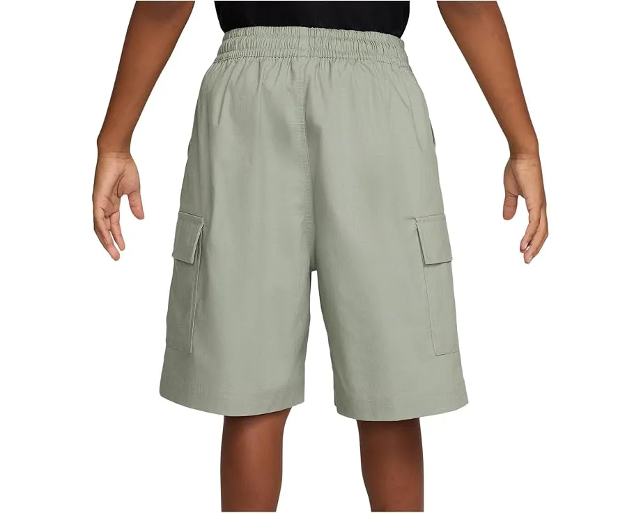 Nike Sportswear Club Woven Cargo Shorts для детей с карго-карманами