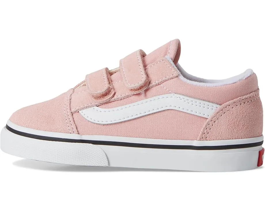 Vans Kids Old Skool V детские кеды с двойной застежкой на липучках