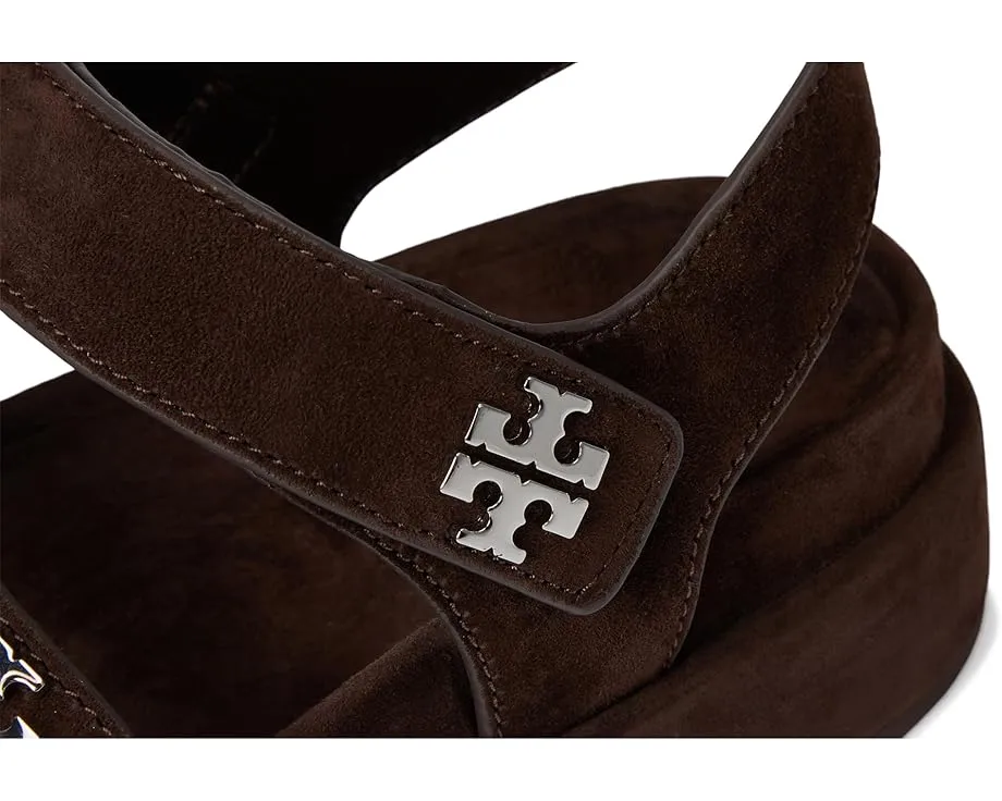 Спортивные сандалии Tory Burch Kira с тремя регулируемыми ремешками на липучке