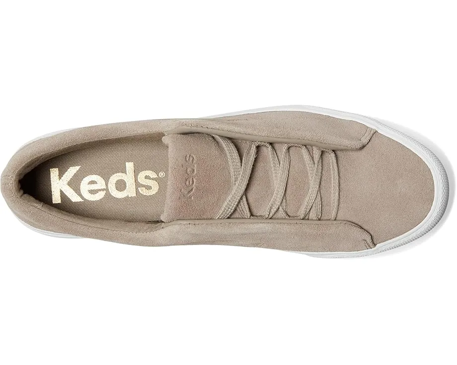 Кроссовки Keds Remi Slip On с переливающимся денимом и платформой