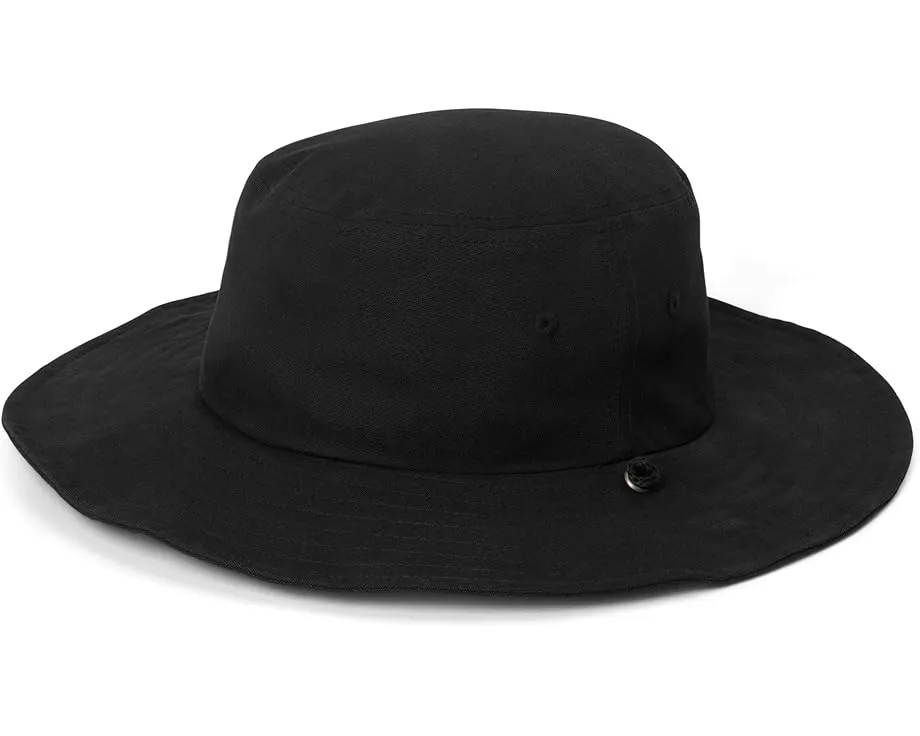 Шляпа Quiksilver Bushmaster из хлопка с регулируемым подбородочным ремнем