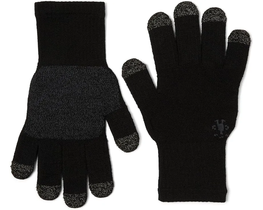 Перчатки Smartwool Active Thermal из шерсти мериноса с рифлеными манжетами