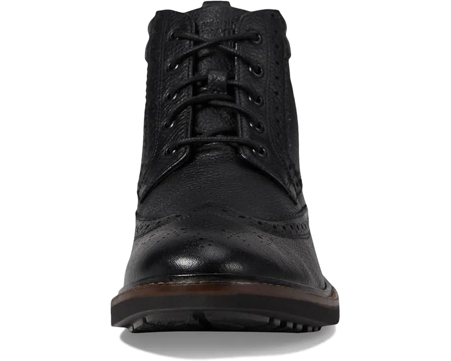 Кожаные ботинки Nunn Bush Odell 2.0 Wingtip с круглым носком и технологией Dual Comfort