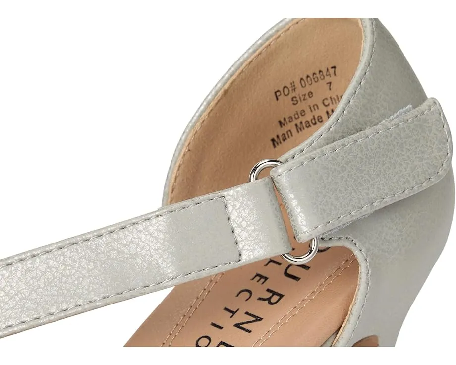 Туфли Journee Collection Tillis с острым носком и асимметричным ремешком