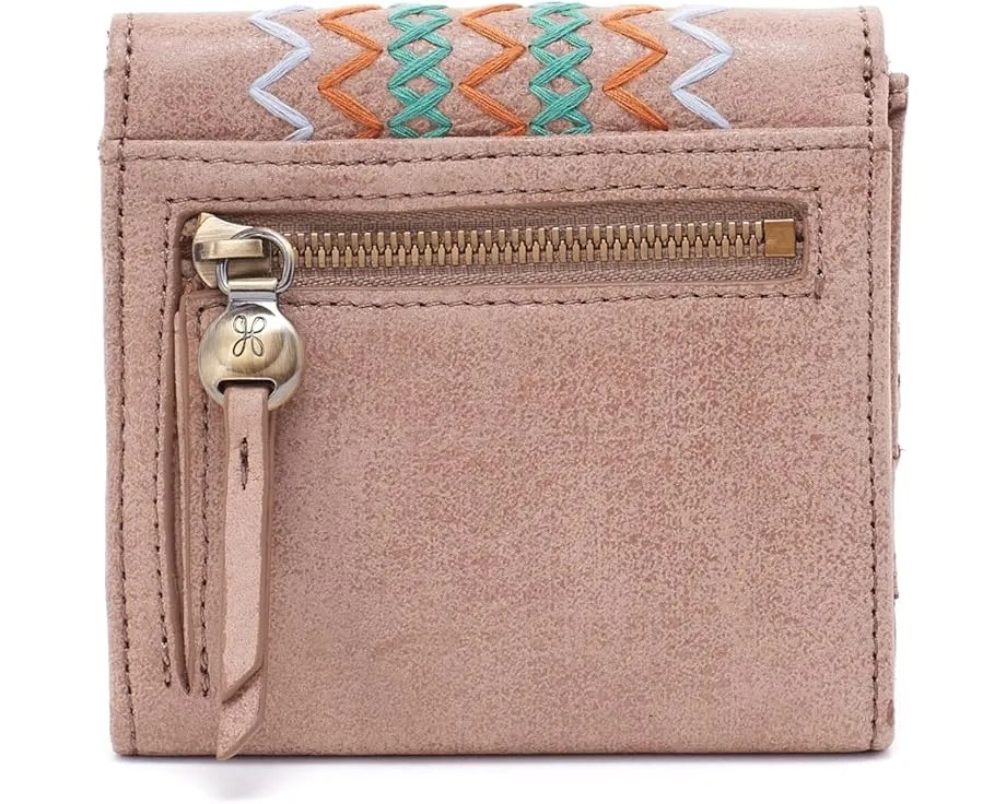 HOBO Foray Small Wallet с декоративной строчкой и ручкой для переноски
