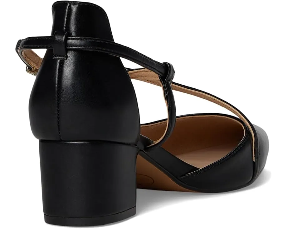 Туфли Galvinn на каблуке с острым носком и перекрещивающимися ремешками