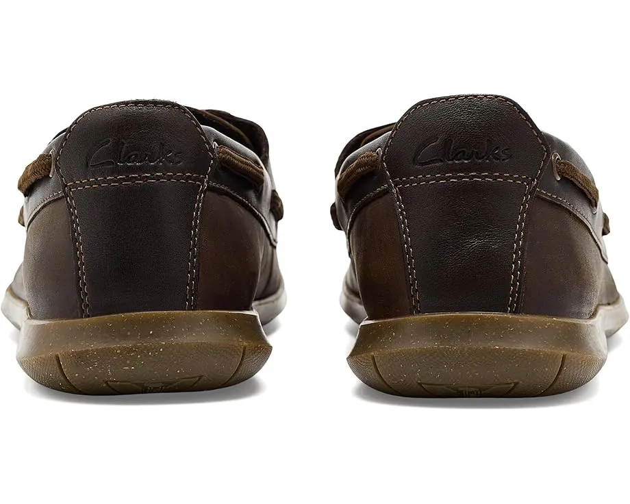 Туфли Clarks Flexway 2 Eye из нубука с гибкой резиновой подошвой