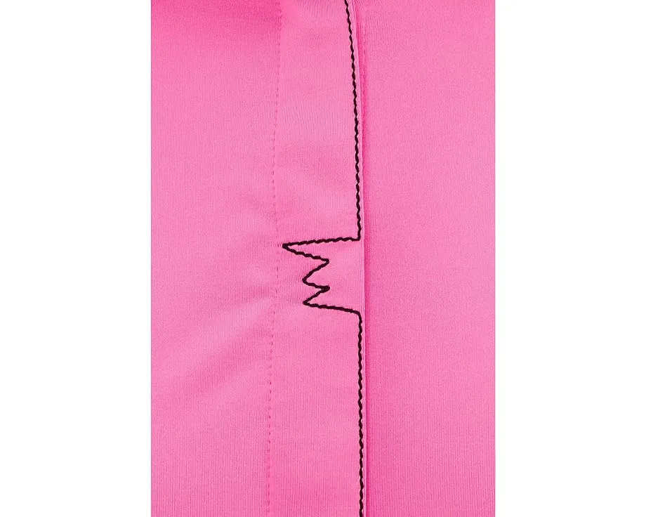 Рубашка Jamie Sadock на молнии с острым воротником и контурными швами