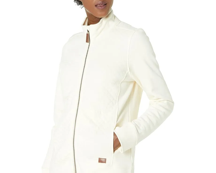 Свитшот L.L.Bean Quilted Full Zip Sweatshirt с воротником-стойкой и стеганым дизайном