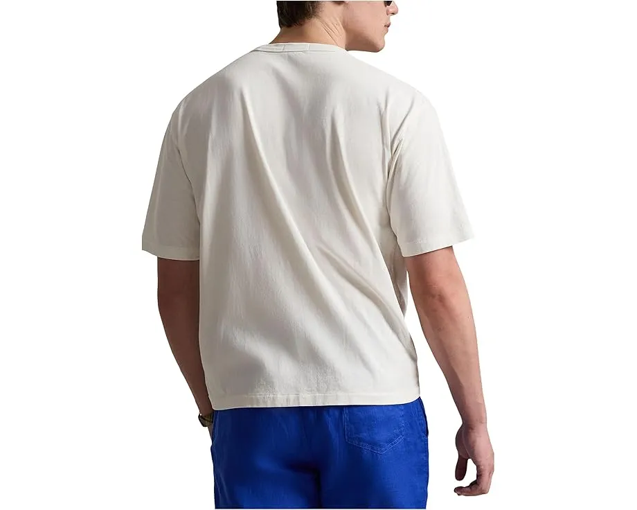 Футболка с принтом Peace Love Polo классического кроя Polo Ralph Lauren