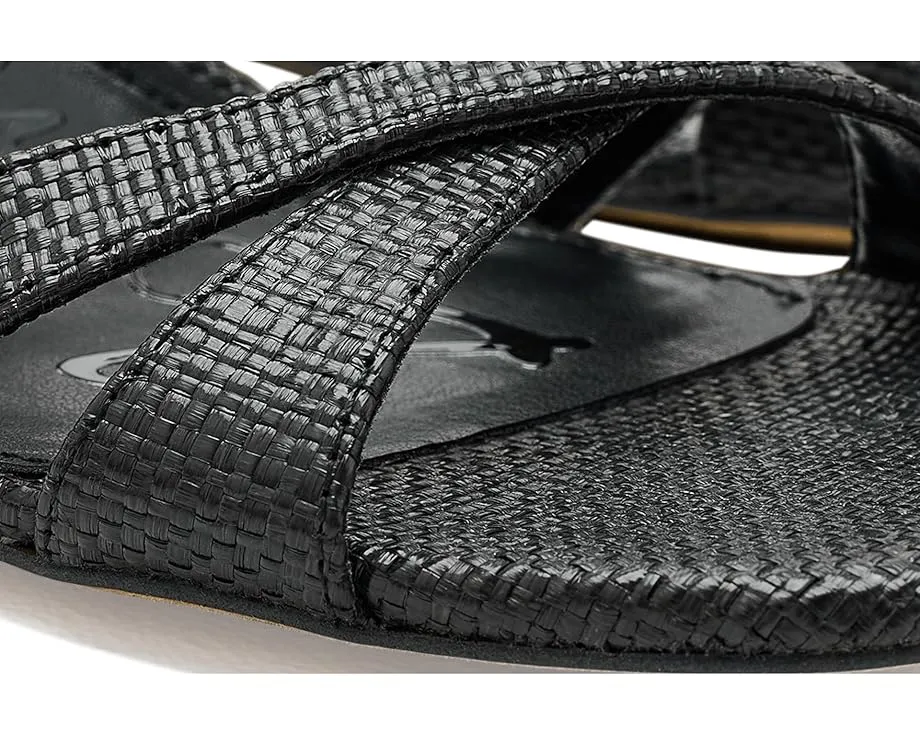 Сандалии Sam Edelman Davi на танкетке с ремешком на щиколотке и плетеным узором