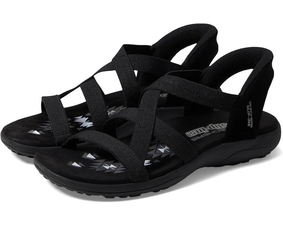Skechers Reggae Slim обувь без шнуровки с технологией Hands Free Slip-Ins