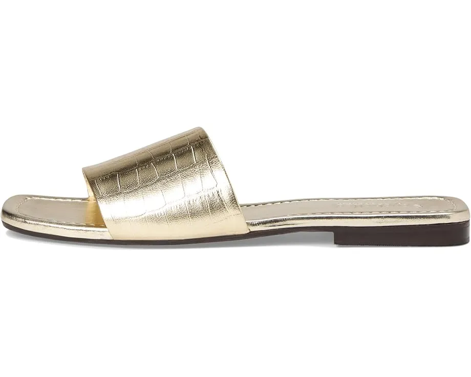 Сандалии-слипоны Seychelles Paris Croco из кожи крокодила