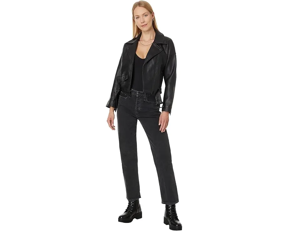 Короткая куртка-косуха Levi's Relaxed Crop из искусственной кожи