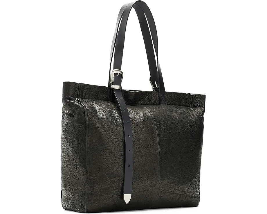 Сумка-тоут AllSaints Haven из мягкой кожи с ремнем-пряжкой