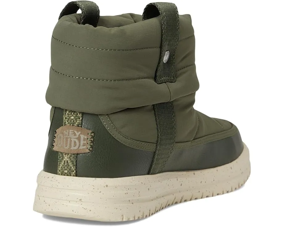 Ботинки Hey Dude Camden Cuff Nylon Quilt с искусственным мехом внутри