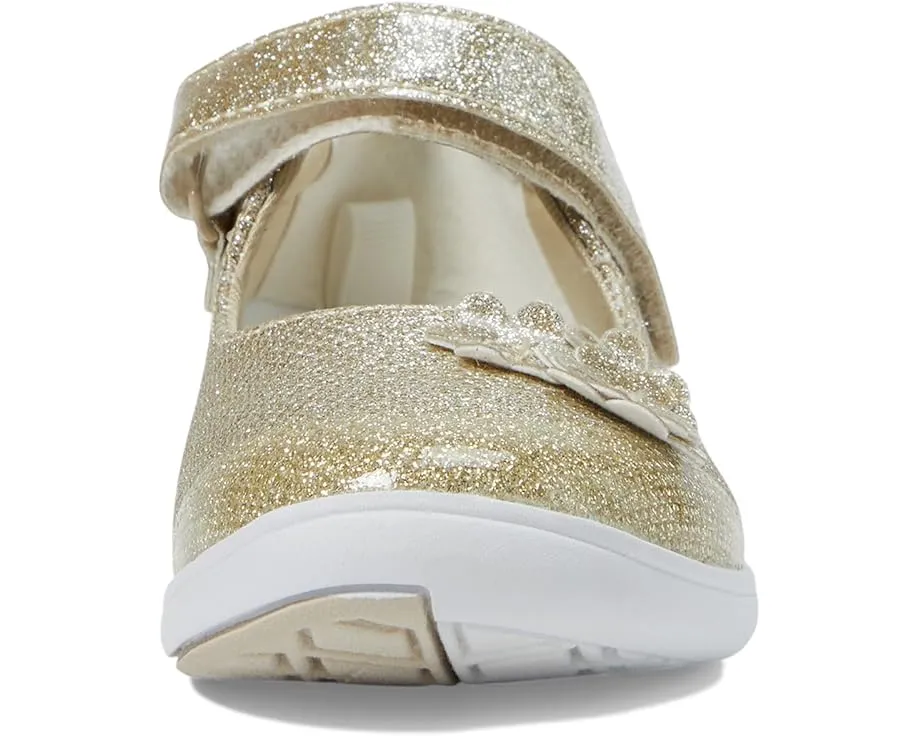 Детские туфли Stride Rite Holly Adapt с блестками и цветочным принтом
