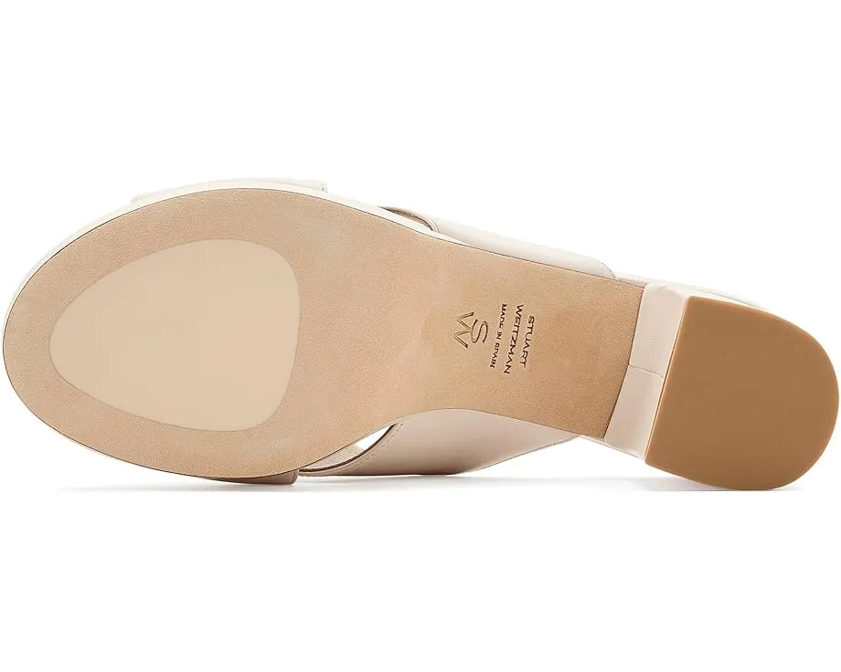 Stuart Weitzman Dayna Platform Slide босоножки на платформе черные