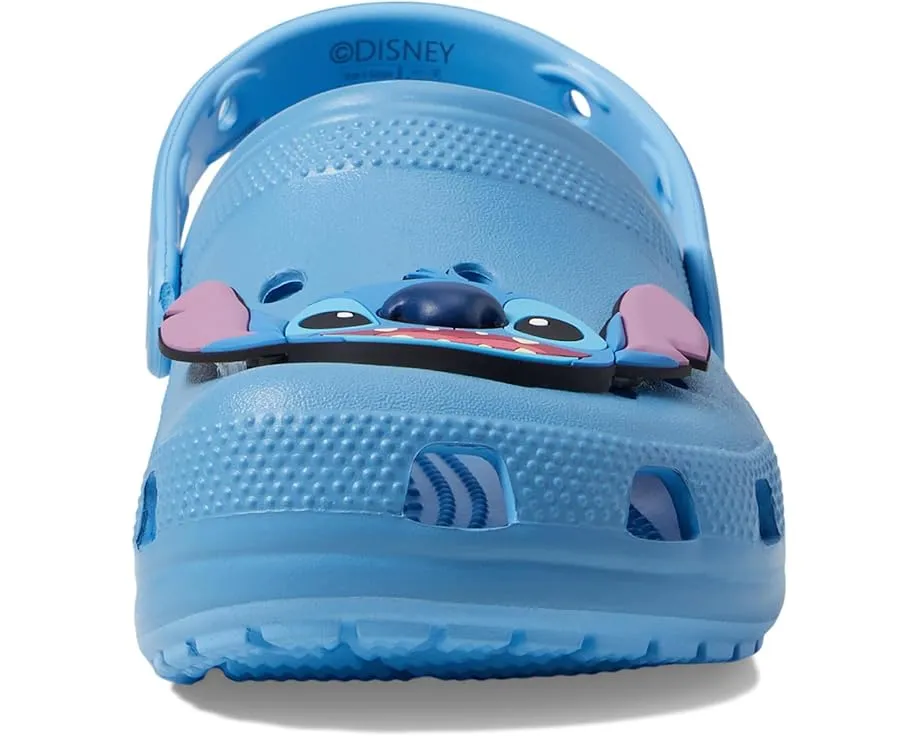 Crocs Классические сабо Stitch для детей с charms Jibbitz в стиле Дисней