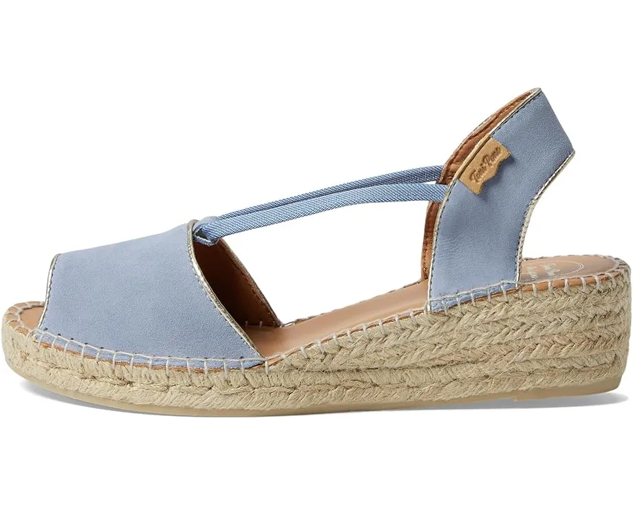 Эспадрильи Toni Pons Bilda с клиновидным каблуком из джута