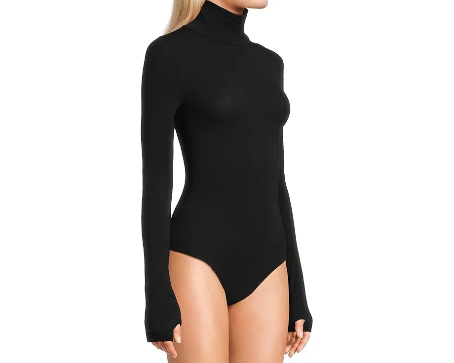 Боди Commando Ballet Body с водолазкой и длинными рукавами