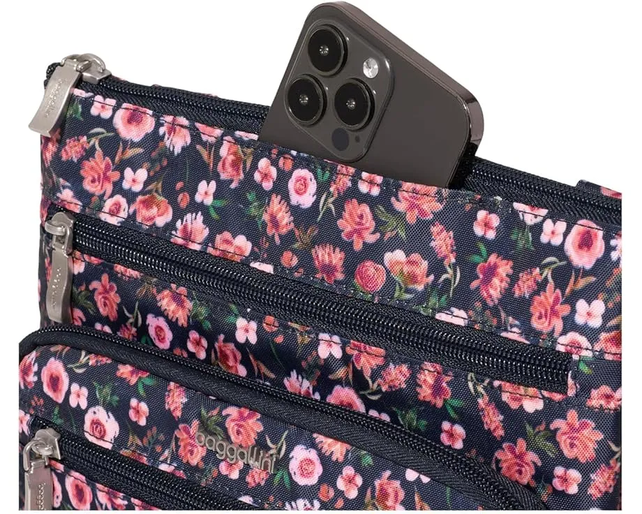 Сумка-кроссбоди Baggallini Out and About с двумя внутренними отделениями